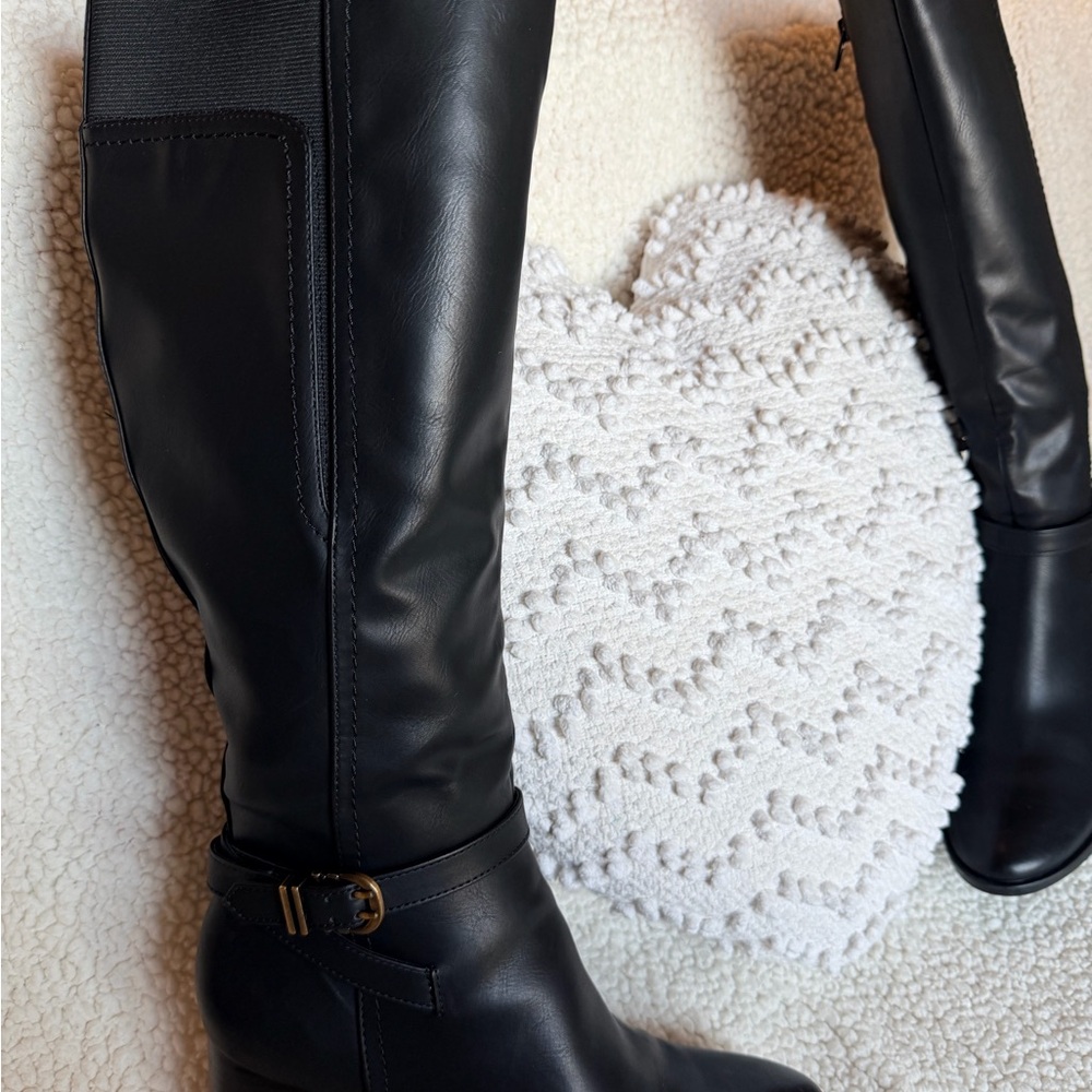 ❤️ Naturalizer Women's Black Over the Knee Boots ❤️ - Picture 15 of 16